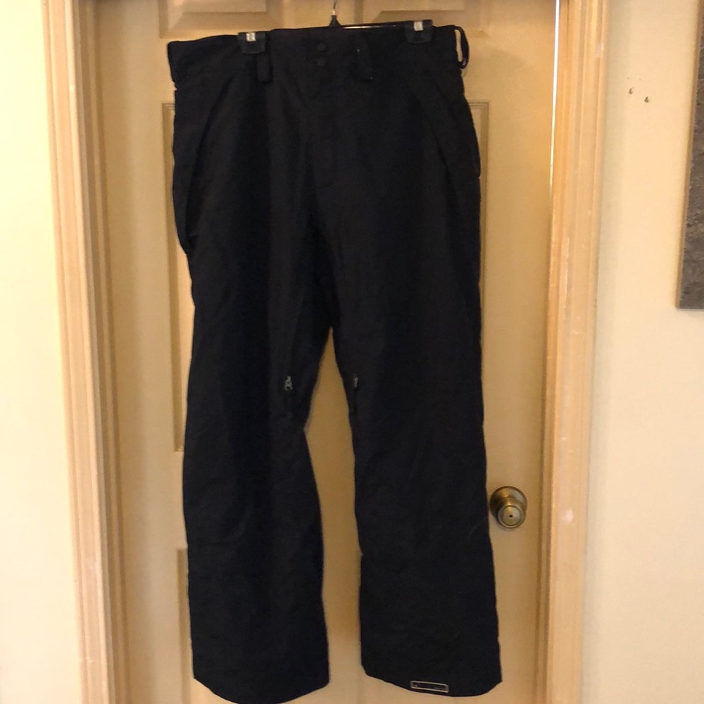 Black bonfire snowboard pants